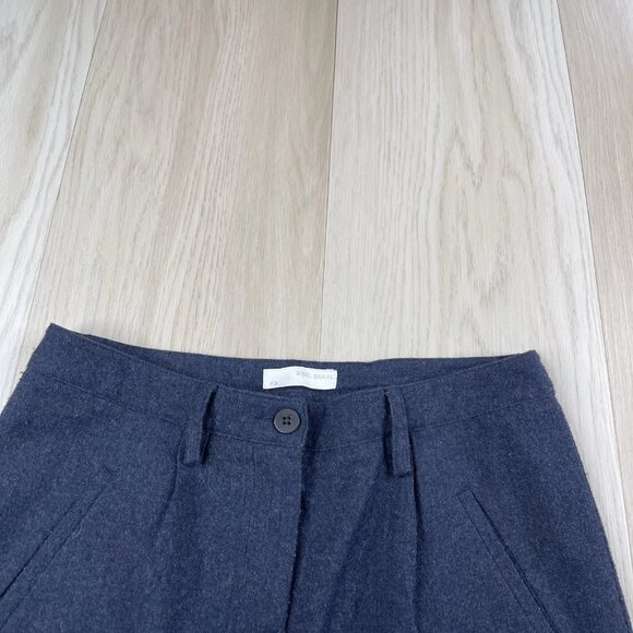 Sibel Saral Pants Trousers Wool Blend Cropped Bottom Edge Women’s Size XS Italy - Picture 4 of 13